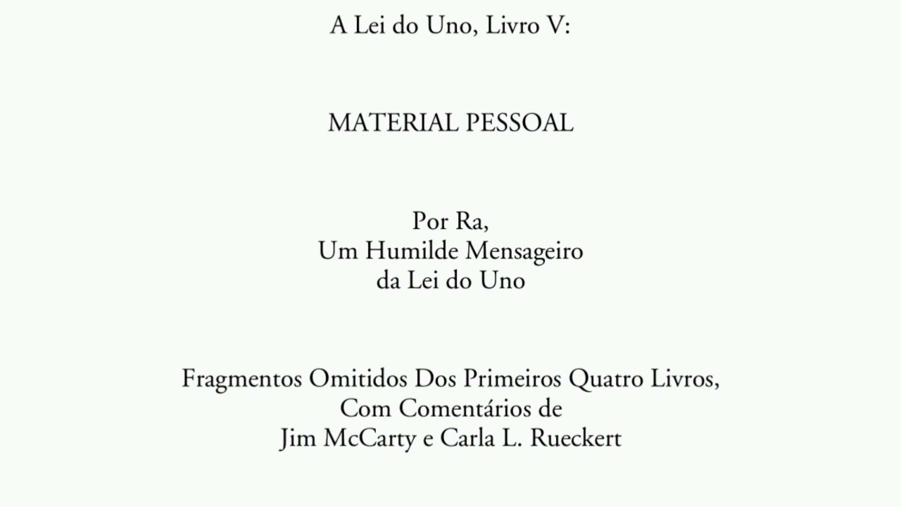 FALA SALDANHA - A Lei do Uno livro V - Fragmento 44