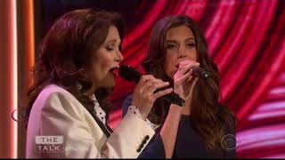 Lynda Carter &amp; Daughter Perform on The Talk (March 23, 2018)