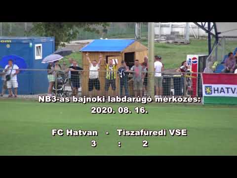 FC Hatvan - Tiszafüred 3 : 2 Bajnoki 2020.08.16.