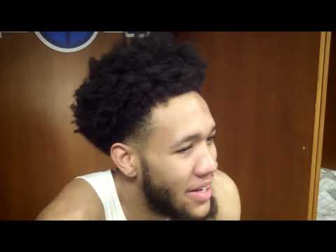 EJ Montgomery after the win over Wofford