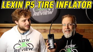 LEXIN P5 Tire Inflator Portable Air Compressor Review!