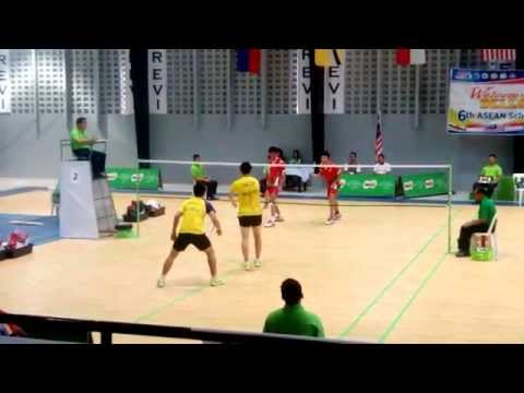 BADMINTON TEAM EVENT CHAMPION 6th ASEAN SCHOOL GAM
