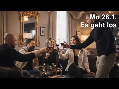 Montag 26.1.: Es geht endlich los...