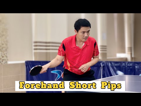 How to make Forehand Drive with Short Pips