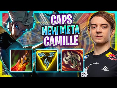 CAPS TRIES NEW META CAMILLE MID! | G2 Caps Plays Camille Mid vs Aurelion! | Season 2023