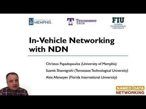 ACM ICN 2021 (Poster) - In-vehicle Networking with NDN