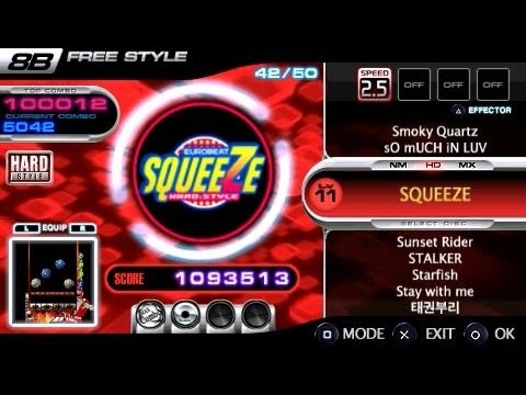 [DJMAX PORTABLE 2] Oriental ST8 - Squeeze 8B HD (RemoteJoyLite Test)