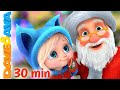 🎅  SANTA | Christmas Songs and Nursery Rhymes by Dave and Ava 🎅