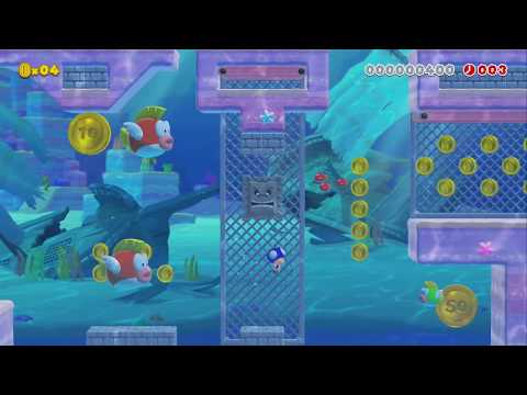 The Anti-Mario Goal Pole by Diddleデツ ドル - Super Mario Maker 2 - No Commentary 1bx 1by