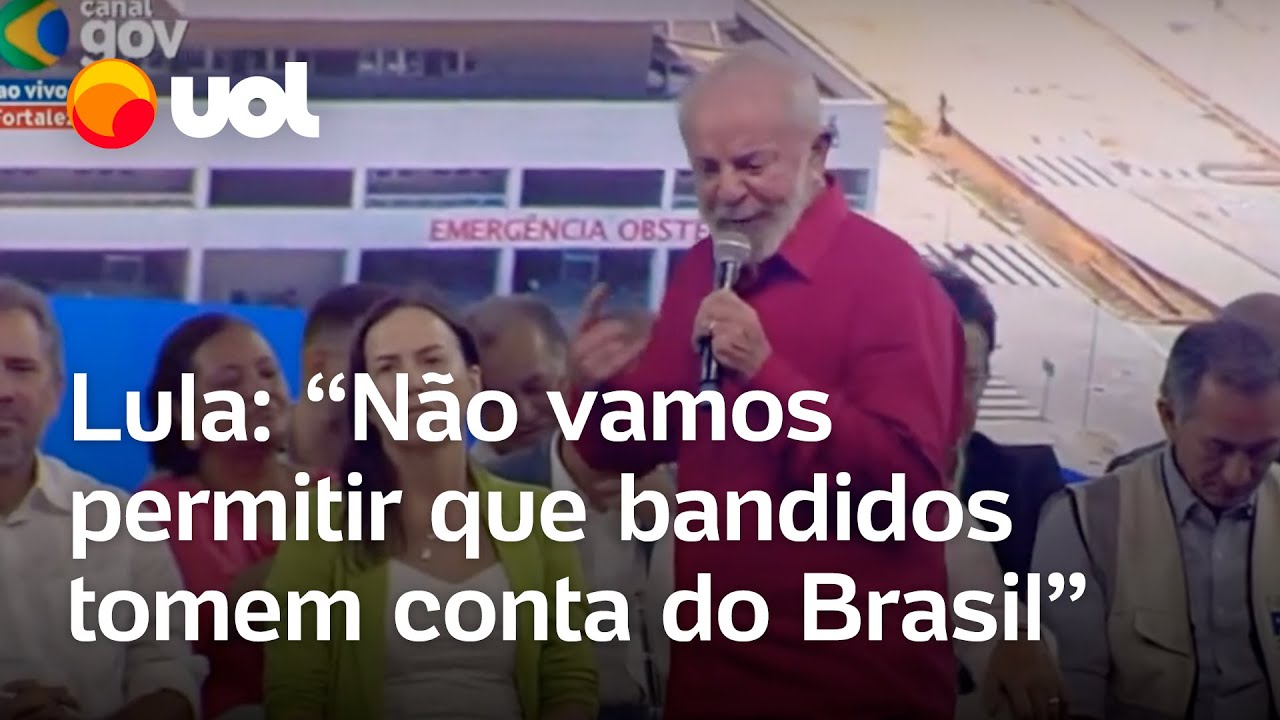 Lula defende PEC da Segurança contra 'república de ladrão de celular': 'Não vamos permitir'