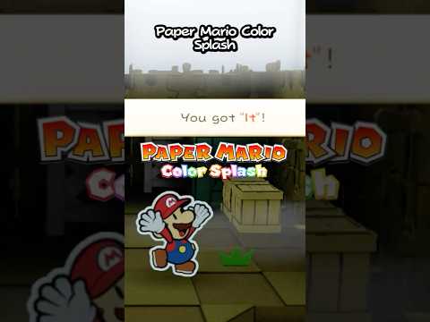 Sus Item in Paper Mario Color Splash