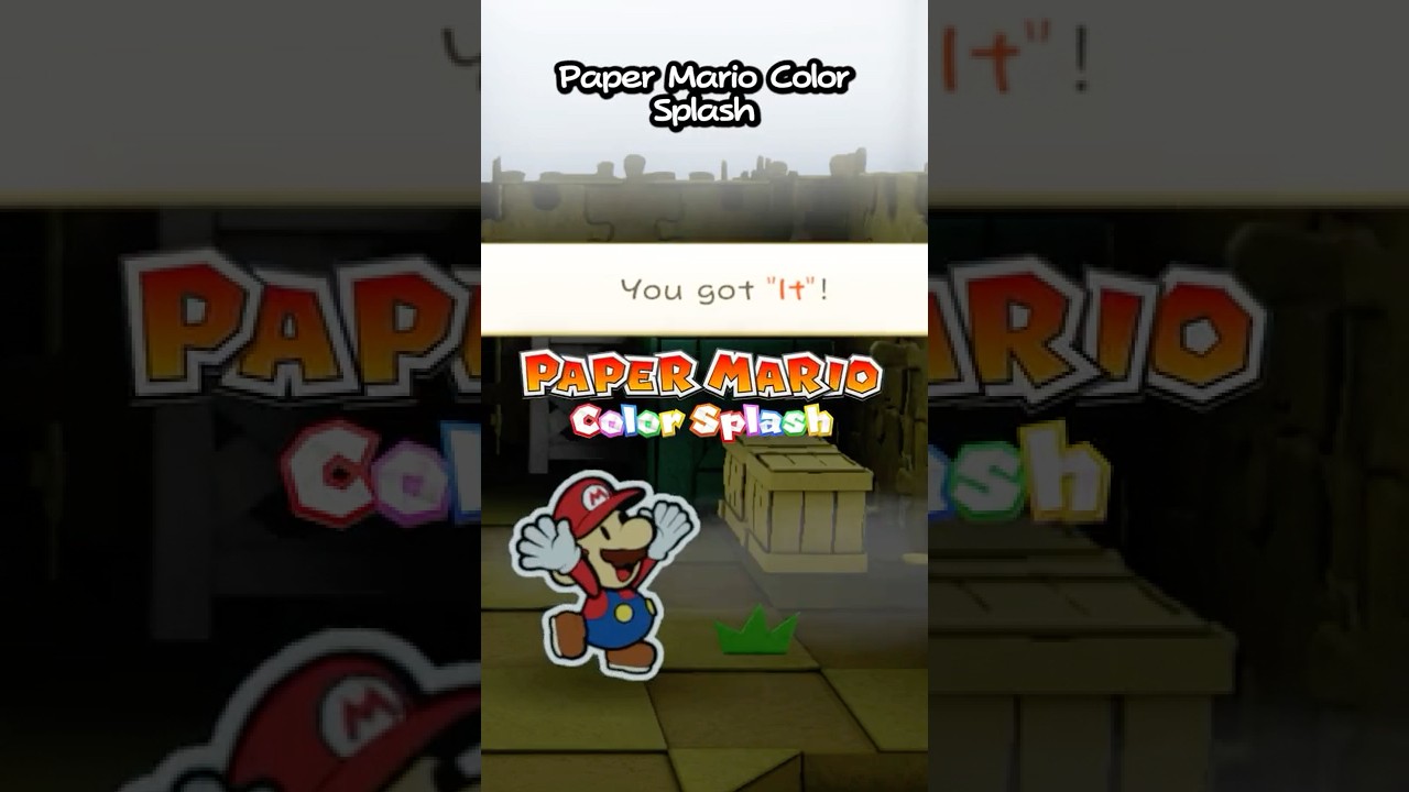 Sus Item in Paper Mario Color Splash