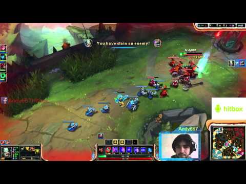 League of Legends - Trynda V.S Nasus  Gold Ranked Soloqueue