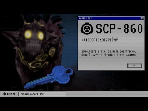 SCP-860 "Modrý Klíč" - Záznam Nadace SCP