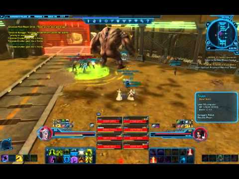 Divine Gard vs Foreman Crusher the Slavedriver KP 8 man Nightmare mode (jedi sage pov)