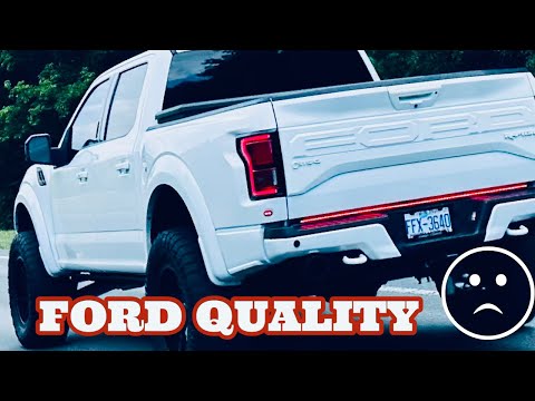 Replacing Ford Tailgate Step Plastic Cover. Cheap Crap!