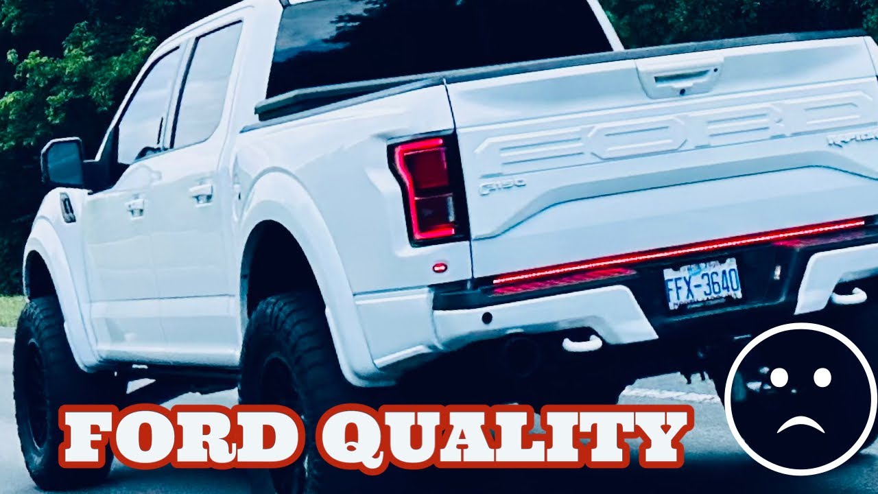 Replacing Ford Tailgate Step Plastic Cover. Cheap Crap!