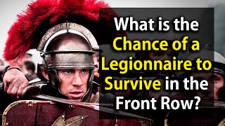 What is the Chance of a Legionnaire to Survive in the Front Row? Structure of the Roman army