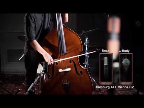 Tracking double bass with Edge Solo by Antelope Audio