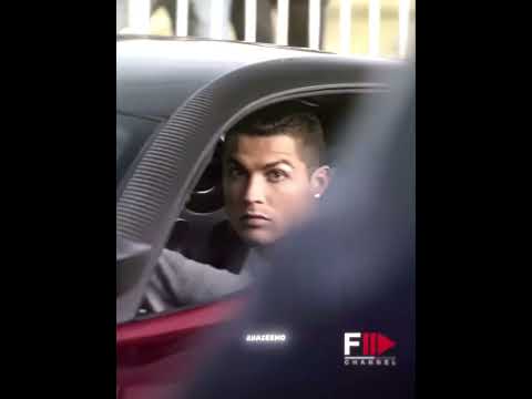 Ronaldo With His Pagani 🗿