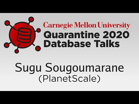 PlanetScale: Query Planning for a Sharded System like Vitess (Sugu Sougoumarane)