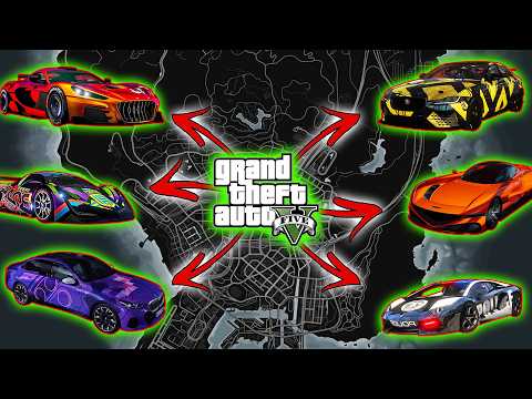 GTA 5 - Hidden Supercar Locations 2026! (PS5, PS4, Xbox & PC)