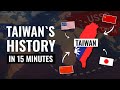 The History Of Taiwan On Animated Map