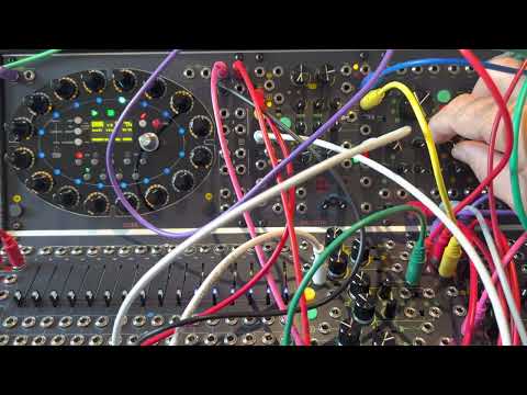 First patch with only Frap Tools Eurorack Modules long Version