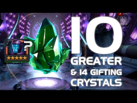 10 Greater Gifting Crystal Opening & Gifting Event Results | Marvel Contest of Champions