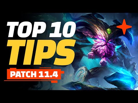 Top 10 Tips - Teamfight Tactics Patch 11.4