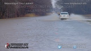 preview picture of video '03/14/2015 Hamilton County, IL - Highway 142 Flood'