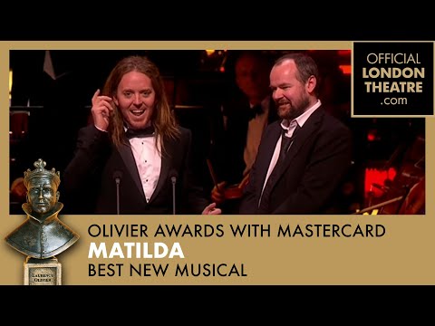 Matilda The Musical wins Best New Musical | Olivier Awards 2012 with Mastercard