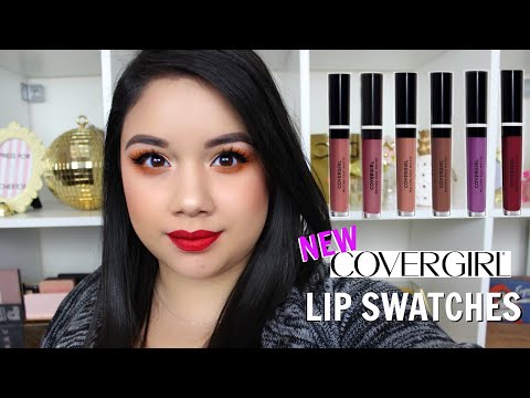 NEW Covergirl Melting Pout Matte Lipsticks | Swatches | Review & Demo Video