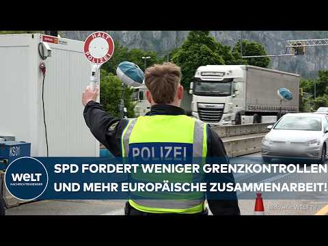 Video Thumbnail: DEUTSCHLAND: Streit um Grenzkontrollen! SPD fordert Rückbau – Debatte mit Innenminister entbrennt!