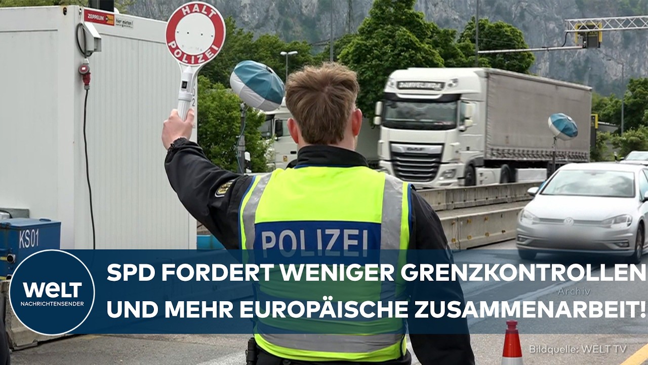 DEUTSCHLAND: Streit um Grenzkontrollen! SPD fordert Rückbau – Debatte mit Innenminister entbrennt!