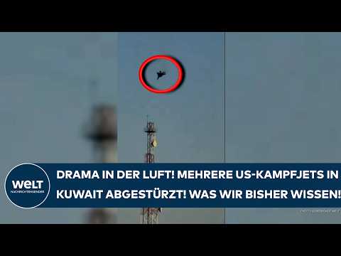 IRAN: Drama in der Luft! Mehrere US-Kampfjets in Kuwait abgestürzt! Was wir bisher wissen!