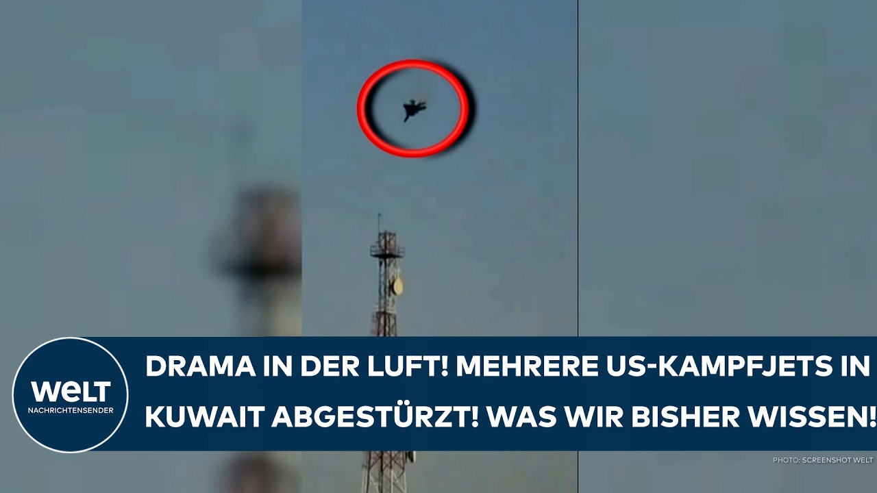 IRAN: Drama in der Luft! Mehrere US-Kampfjets in Kuwait abgestürzt! Was wir bisher wissen!
