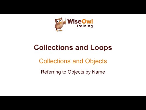 Excel VBA Online Course - 6.1.2 Referring to Objects by Name