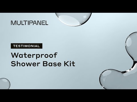 Testimonial - Waterproof Showerbase Kit