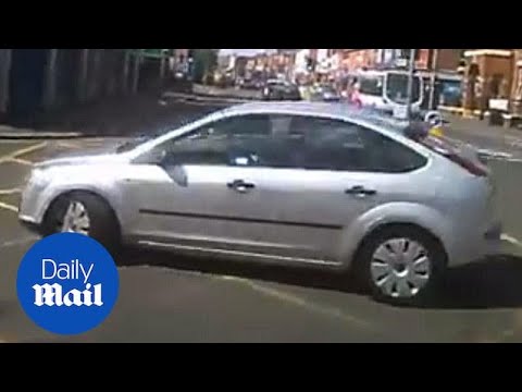 Cyclist uses helmet camera to film Manchester's bad drivers - Daily Mail