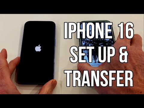 iPhone 16 Set Up, Transfer of Apps & Data, SIM Card and Activation - Fast & easy way to get started