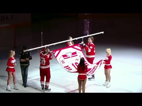 Nikolai Borschevsky banner night at Sokolniki Arena
