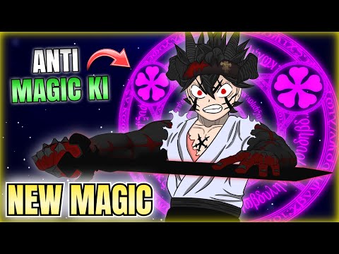 Black Clover Asta's NEW MAGIC Revealed (Anti Magic Ki) WIZARD KING LEVEL