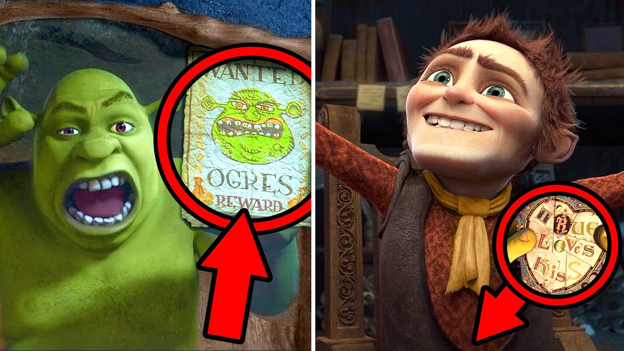 DETALHES que você PERDEU em SHREK PARA SEMPRE (DreamWorks) 🎬