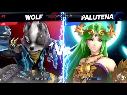 Platinum Star Weekly #48 - Jakal (Wolf) vs Mateo (Sheik, Palutena) - Loser's Semis
