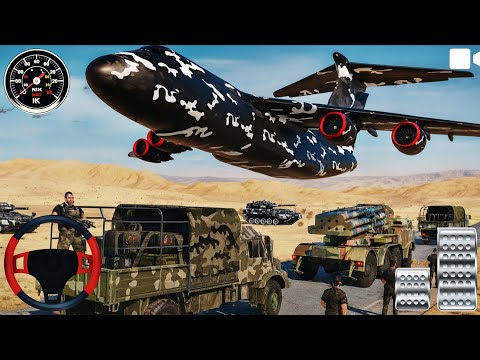 Us Offroad Army Truck Driving 3d 2025 - Army Truck Cargo Driving Simulator - Android Gameplay 