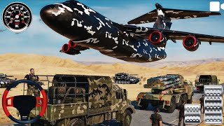 Us Offroad Army Truck Driving 3d 2025 - Army Truck Cargo Driving Simulator - Android Gameplay 