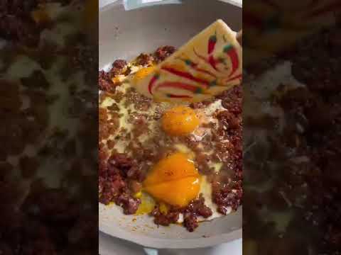 Chorizo & Egg Breakfast Tacos #asmr #breakfast #tacos #chorizo #eggs #mexican #cooking