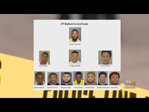Members Of Baltimore Gang ’39 Babies’ Indicted, One Fugitive Sought