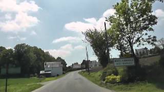 preview picture of video 'Driving On The D11 Between Moulin de la Lande & Maël-Carhaix, Côtes-d'Armor, Brittany, France'